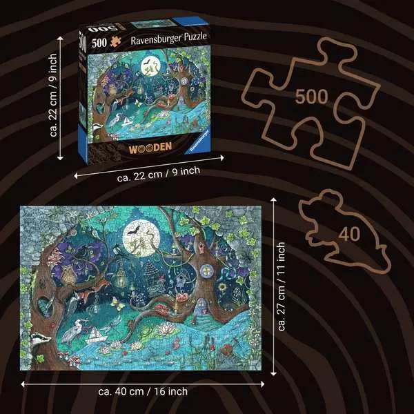 Ravensberger Matratzen Puzzle 500 Teile - Fantasy Forest JETZT KAUFEN