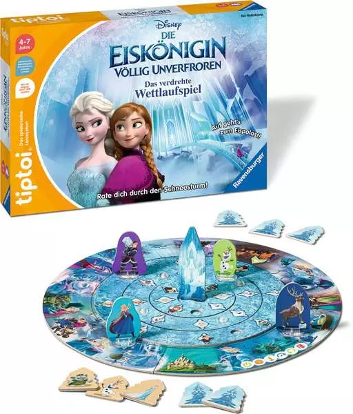 Ravensberger Matratzen tiptoi® Disney Die Eiskönigin - Völlig unverfroren: Das verdrehte Wettlaufspiel - Lernspiel ab 4 Jahren Zeitbegrenzte Promotion