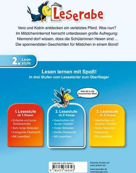 Ravensberger Matratzen Leserabe - Sonderausgaben: Erstlesegeschichten für Mädchen in der 2. Klasse Im Verkauf