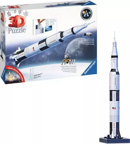 Ravensberger Matratzen 3D Puzzle Apollo Saturn V Rakete 2025