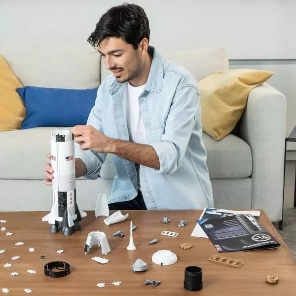 Ravensberger Matratzen 3D Puzzle Apollo Saturn V Rakete 2025