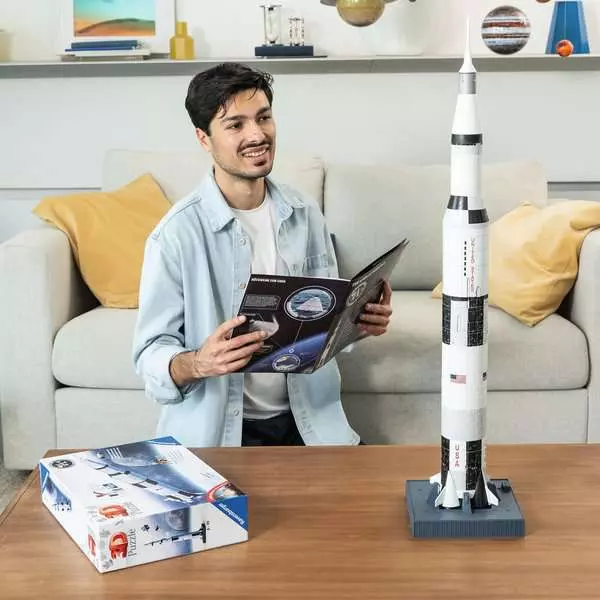 Ravensberger Matratzen 3D Puzzle Apollo Saturn V Rakete 2025