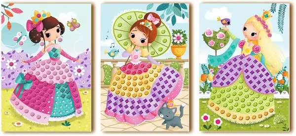 Ravensberger Matratzen Mosaic Junior Princess - Bastelset für Kinder ab 4 Jahren Auslauf