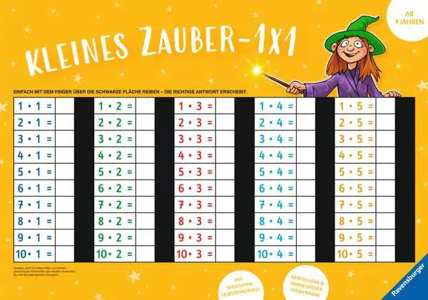 Ravensberger Matratzen Zaubertafel: Kleines Zauber-1x1 Verkauf