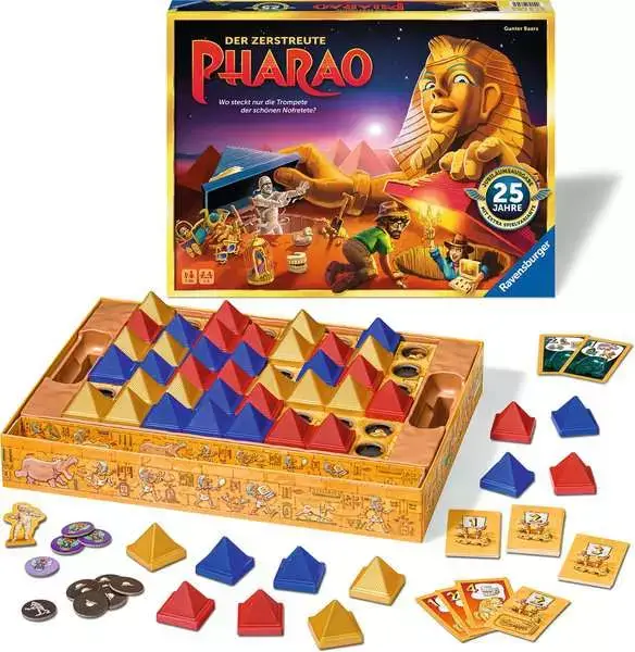 Ravensberger Matratzen Der zerstreute Pharao - D - 27316 - Ravensburger - Spiel ab 7 Jahren im Angebot