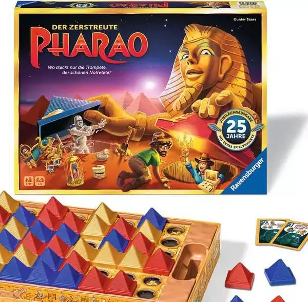 Ravensberger Matratzen Der zerstreute Pharao - D - 27316 - Ravensburger - Spiel ab 7 Jahren im Angebot
