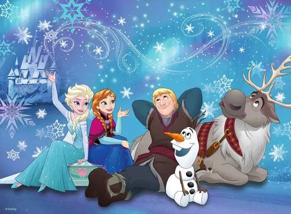 Ravensberger Matratzen Kinderpuzzle ab 6 Jahren - Frozen - Eiszauber - 100 Teile Sonderangebot