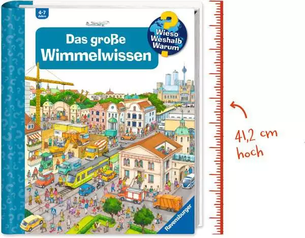 Ravensberger Matratzen Ravensburger Wieso? Weshalb? Warum?: Das große Wimmelwissen (Riesenbuch) Günstig kaufen