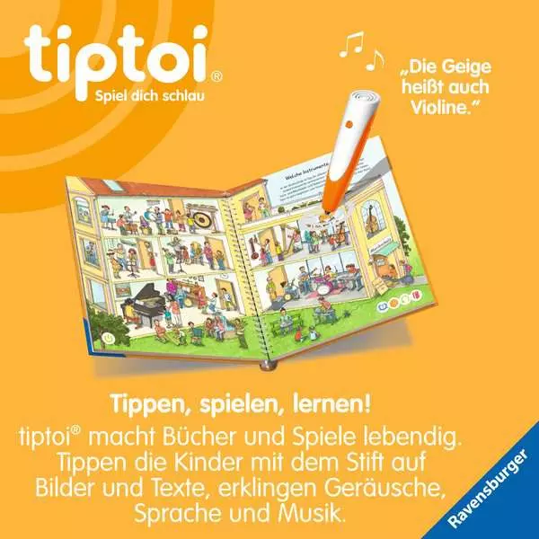 Ravensberger Matratzen tiptoi® Wieso? Weshalb? Warum? Wir entdecken die Musik Großer Ausverkauf