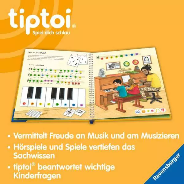Ravensberger Matratzen tiptoi® Wieso? Weshalb? Warum? Wir entdecken die Musik Großer Ausverkauf