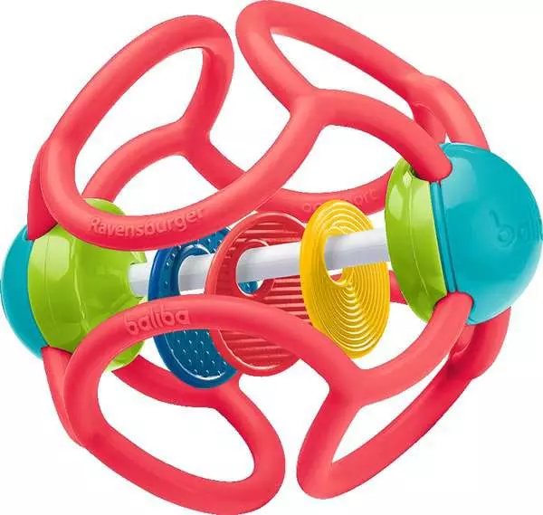 Ravensberger Matratzen baliba Rasselball rot - Babyspielzeug ab 3 Monaten Flash Sale