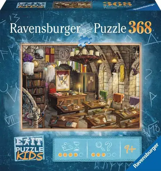 Ravensberger Matratzen Kinderpuzzle ab 9 Jahren - EXIT Puzzle Kids In der Zauberschule - 368 Teile Muttertagsangebot