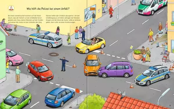 Ravensberger Matratzen Ravensburger Wieso? Weshalb? Warum? Stickerheft: Polizei Valentinstagsangebot