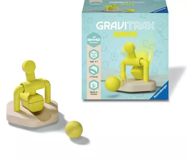 Ravensberger Matratzen GraviTrax Junior Element Hammer - Kugelbahn-Erweiterung für Kinder ab 3 Jahren Blitzangebot