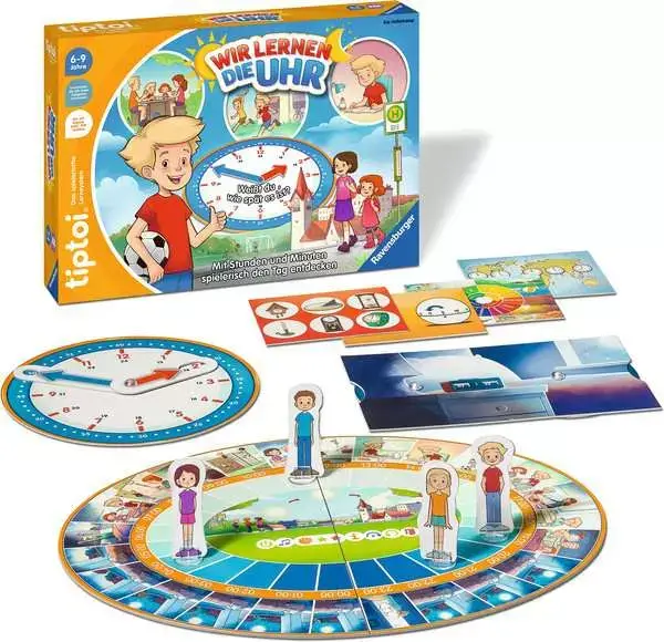 Ravensberger Matratzen tiptoi® Wir lernen die Uhr - Lernspiel ab 6 Jahren Tägliche Deals