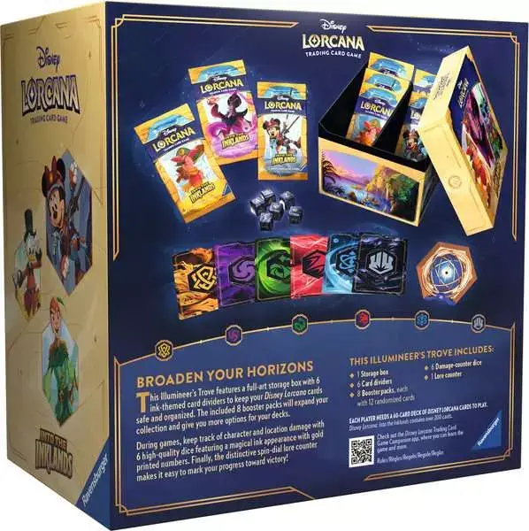 Ravensberger Matratzen Disney Lorcana: Die Tintenlande - Trove Pack (Englisch) Zeitbegrenzte Promotion