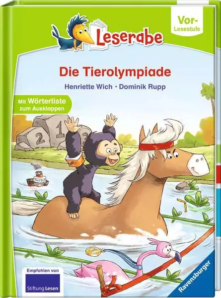 Ravensberger Matratzen Leserabe – Vor-Lesestufe: Die Tierolympiade Nur noch ein Tag übrig