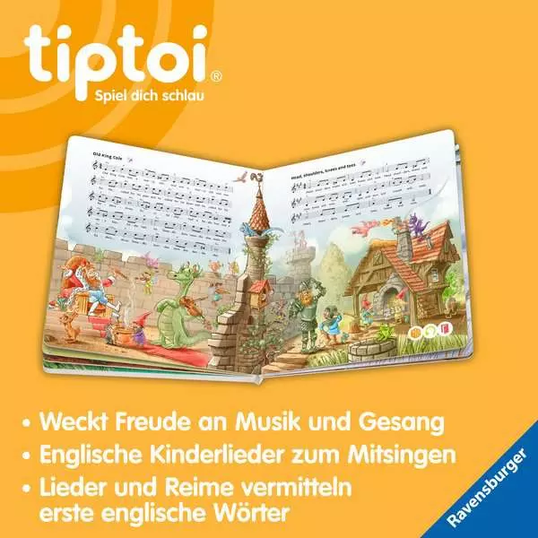 Ravensberger Matratzen tiptoi® Meine schönsten englischen Kinderlieder Auslauf