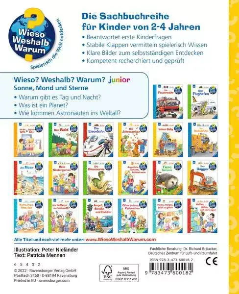 Ravensberger Matratzen Ravensburger Wieso? Weshalb? Warum? junior, Band 72: Sonne, Mond und Sterne Schlussverkauf