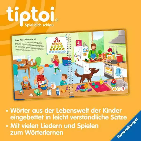 Ravensberger Matratzen tiptoi® Mein Wörter-Bilderbuch Unser Zuhause Limitierter Zeitrabatt