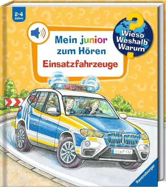 Ravensberger Matratzen Ravensburger Wieso? Weshalb? Warum? Mein junior zum Hören, Band 2: Einsatzfahrzeuge