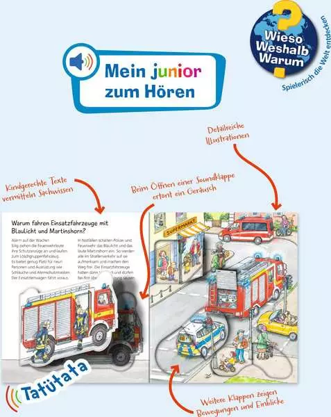 Ravensberger Matratzen Ravensburger Wieso? Weshalb? Warum? Mein junior zum Hören, Band 2: Einsatzfahrzeuge Flash Sale