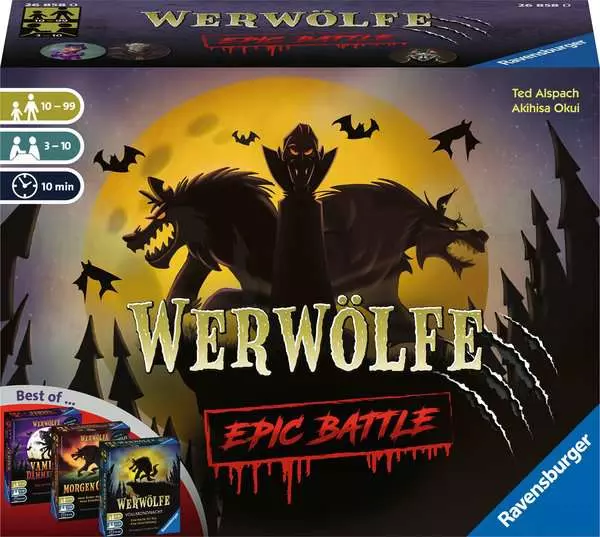 Ravensberger Matratzen Werwölfe Epic Battle - Spiel ab 10 Jahren Exklusivangebot