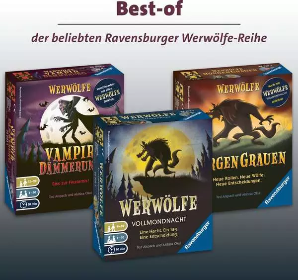 Ravensberger Matratzen Werwölfe Epic Battle - Spiel ab 10 Jahren Exklusivangebot