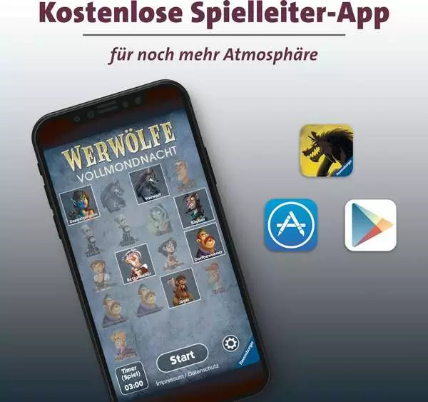 Ravensberger Matratzen Werwölfe Epic Battle - Spiel ab 10 Jahren Exklusivangebot