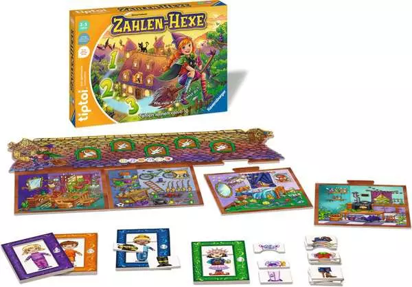 Ravensberger Matratzen tiptoi® Zahlen-Hexe - Lernspiel ab 3 Jahren Preisnachlass