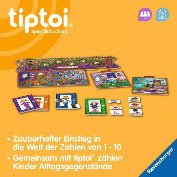 Ravensberger Matratzen tiptoi® Zahlen-Hexe - Lernspiel ab 3 Jahren Preisnachlass