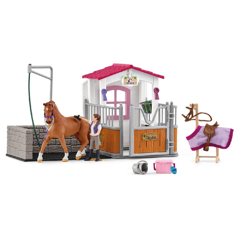 Schleich Waschplatz mit Pferdebox Flash Sale