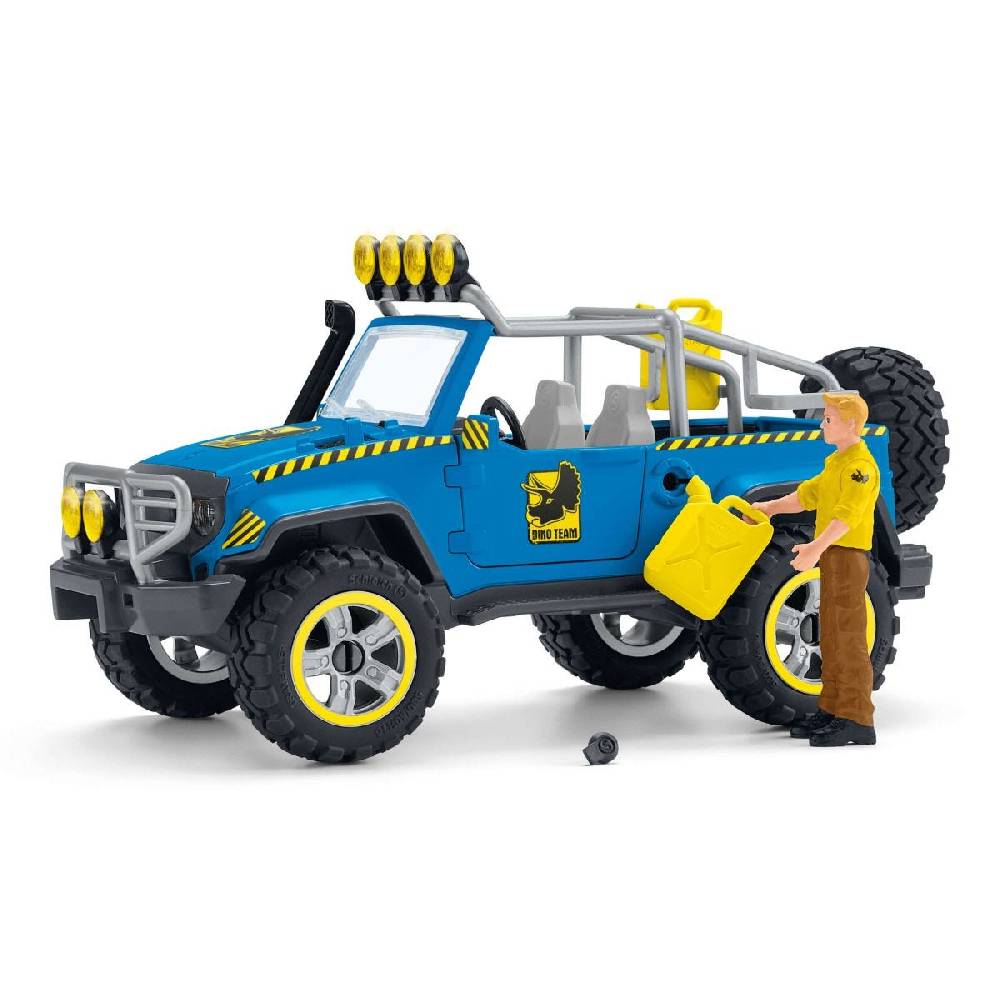 Schleich Geländewagen mit Dino-Außenposten Preisnachlass