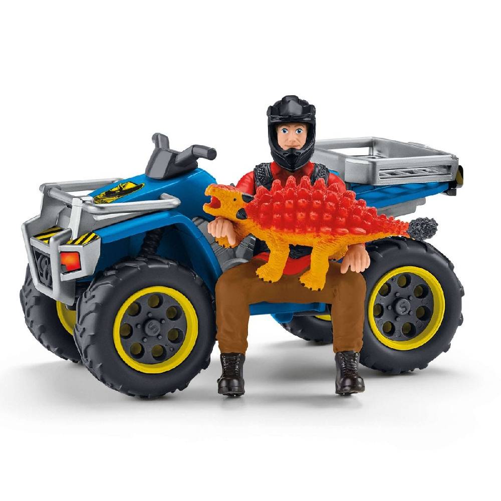 Schleich Flucht auf Quad vor Velociraptor Black Friday