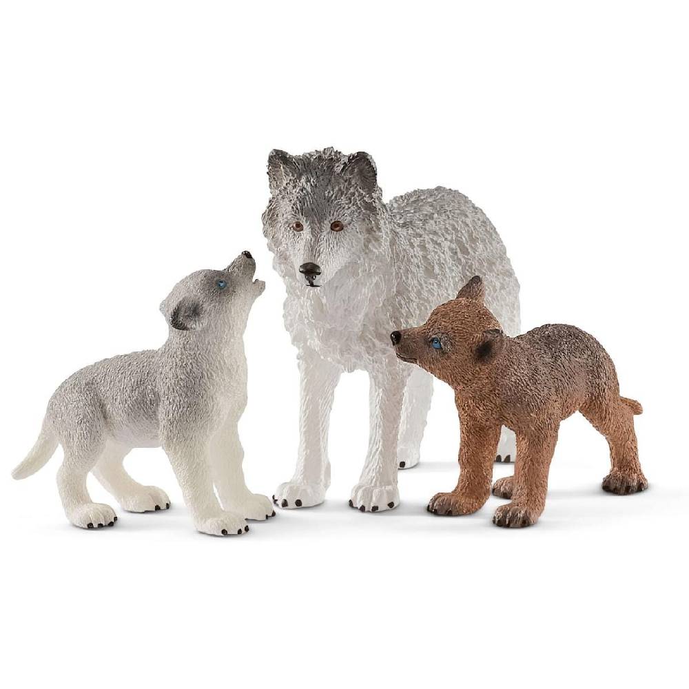 Schleich Wolfsmutter mit Welpen Begrenzte Freigabe