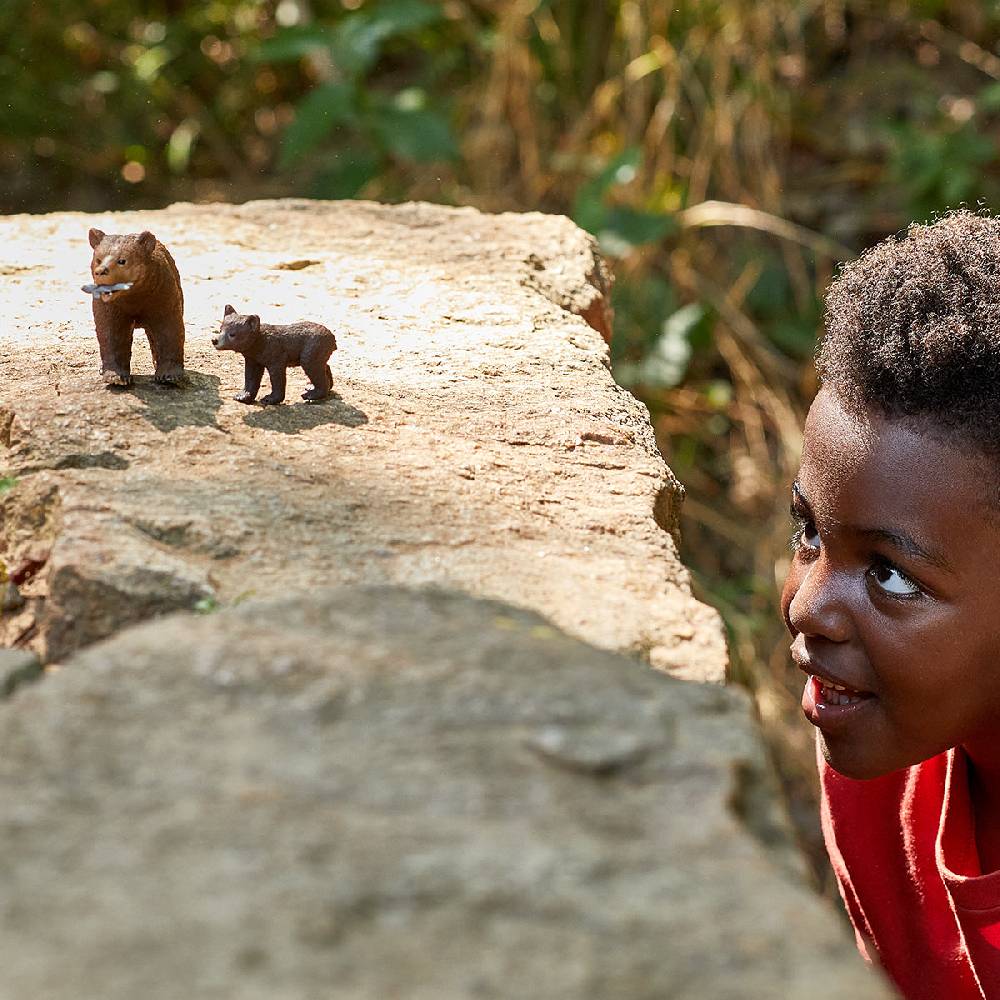 Schleich Grizzlybär-Mutter mit Jungem Letzte 3 Tage
