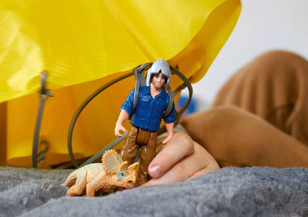 Schleich Dino Fallschirmrettung Wochenangebot