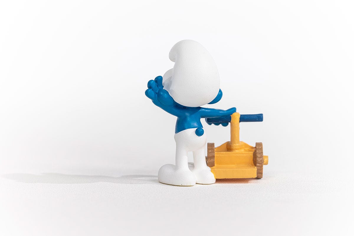 Schleich Speedy Schlumpf Super Rabatt