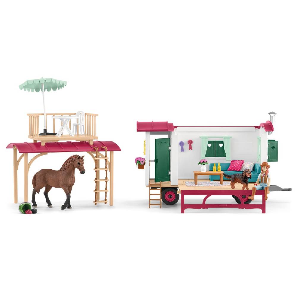 Schleich Campingtrip mit dem Wohnwagen Blitzverkäufe