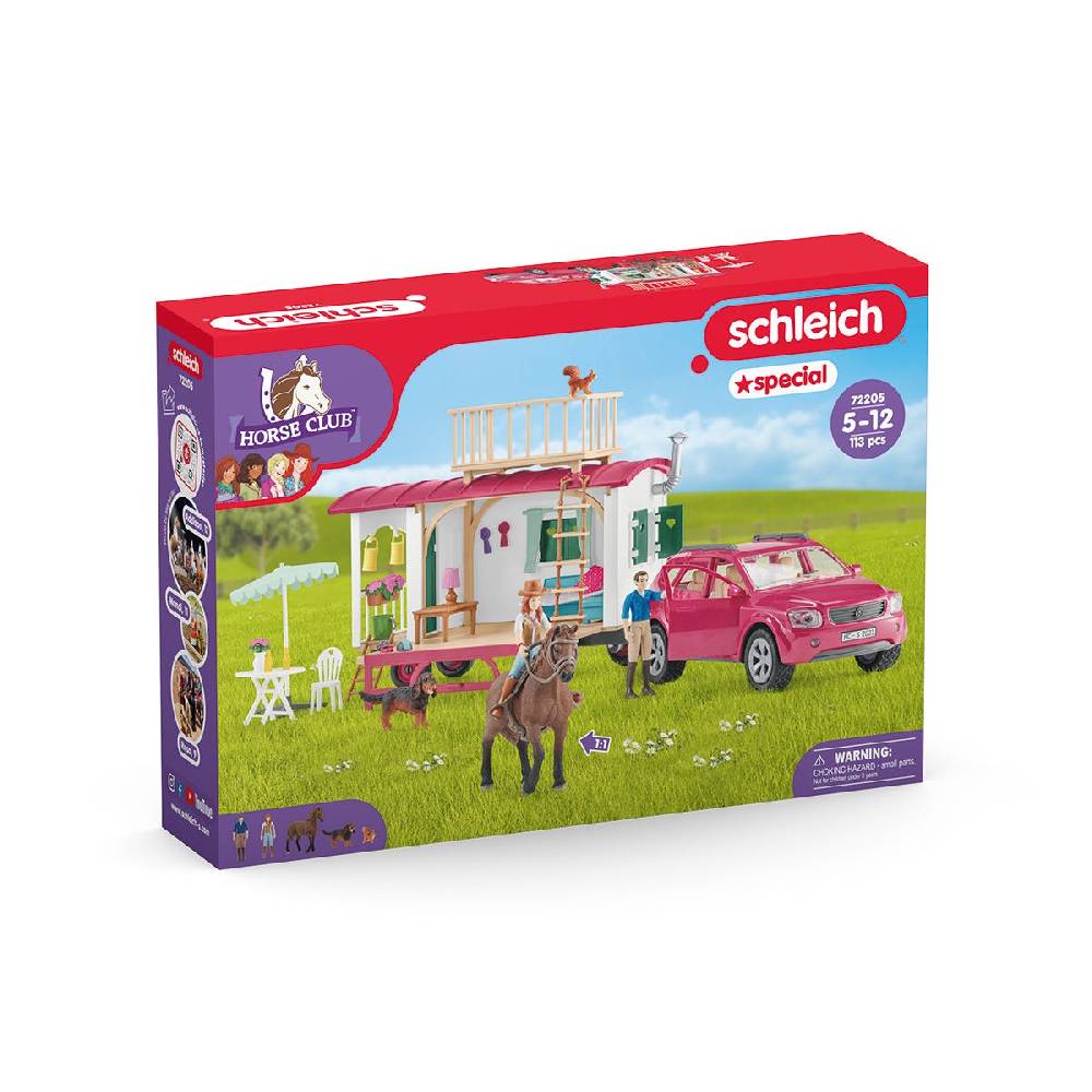 Schleich Campingtrip mit dem Wohnwagen Blitzverkäufe