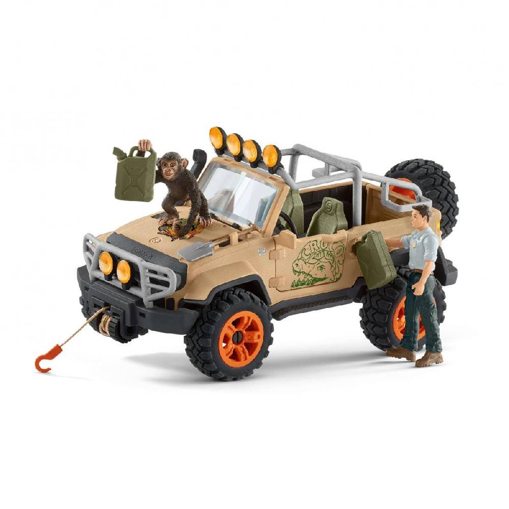 Schleich Geländewagen mit Seilwinde Heißer Verkauf
