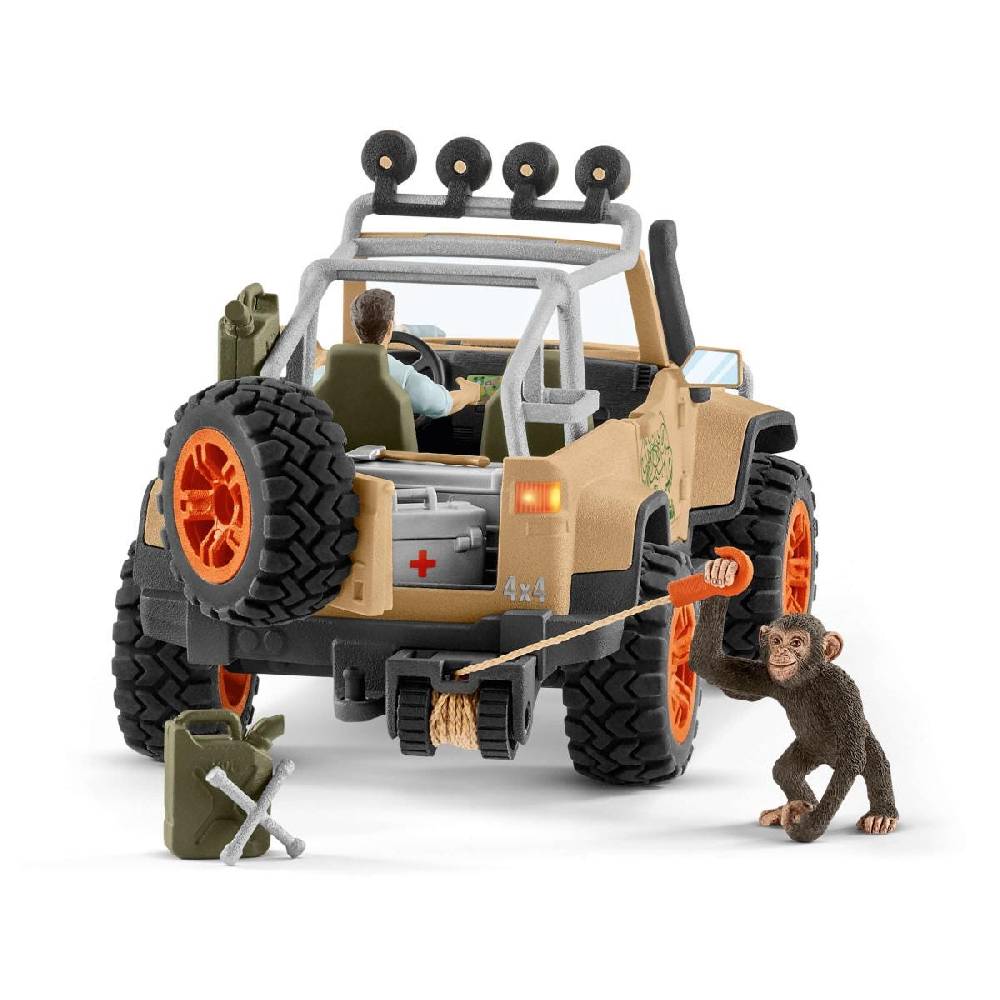 Schleich Geländewagen mit Seilwinde Heißer Verkauf