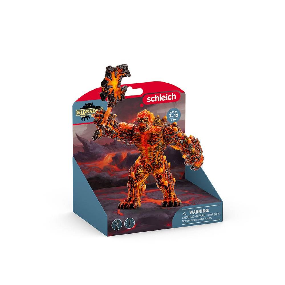 Schleich Lava Golem mit Waffe Tiefpreis