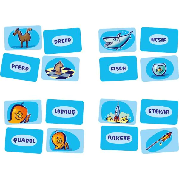 ﻿Schmidt Spiele Drei Magier®: Quabbl, Kartenspiel Super Rabatt