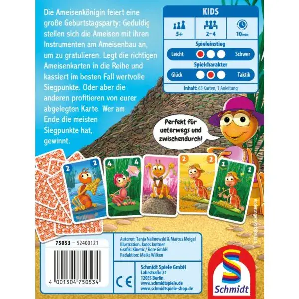 Schmidt Spiele Stau vorm Bau, Kartenspiel 50% Rabatt mit kostenlosem Versand