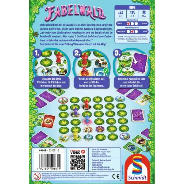 Schmidt Spiele Fabelwald, Kinderspiel Fabrikladen