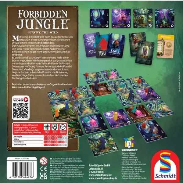 Schmidt Spiele Forbidden Jungle™, Familienspiel zollfrei