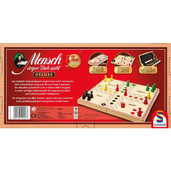 Schmidt Spiele Mensch ärgere dich nicht® – Deluxe 2025