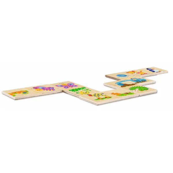 Schmidt Spiele Bilderschlange, Legespiel aus Holz, 20 Teile Valentinstagsangebot