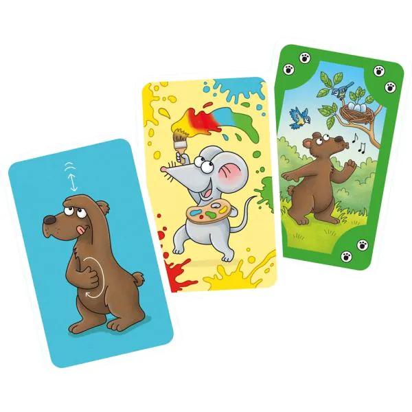 Schmidt Spiele Mauseschlau & Bärenstark: Bewegungs-Mau Mau, Kinderkartenspiel JETZT KAUFEN